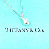TIFFANY&Co. Necklace teardrop Elsa Peretti Silver925 Silver Women Second hand