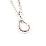 TIFFANY&Co. Necklace open teardrop Elsa Peretti Silver925 Silver Women Second hand