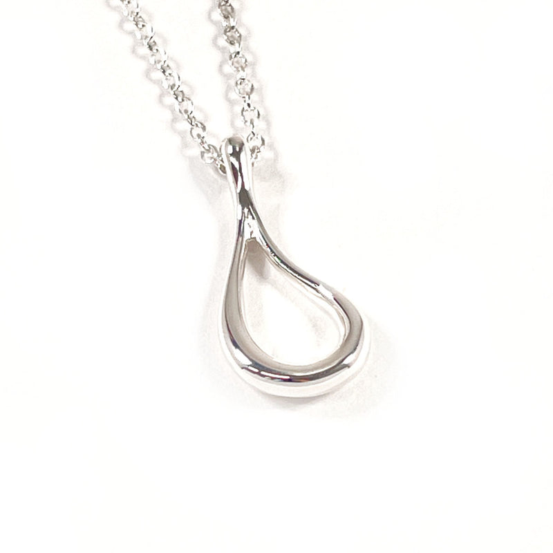 TIFFANY&Co. Necklace open teardrop Elsa Peretti Silver925 Silver Women Second hand