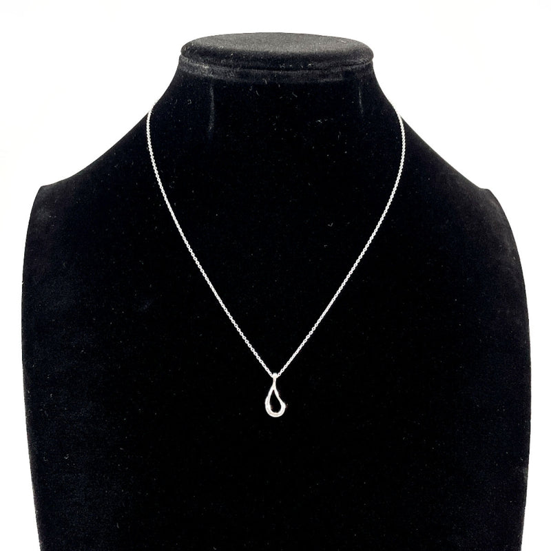 TIFFANY&Co. Necklace open teardrop Elsa Peretti Silver925 Silver Women Second hand