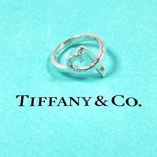 TIFFANY&Co. Ring Loving heart Paloma Picasso Silver925 #US 4 Silver Women Second hand