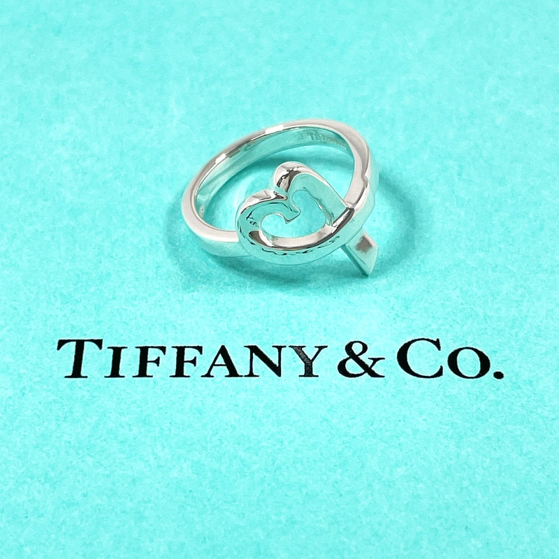 TIFFANY&Co. Ring Loving heart Paloma Picasso Silver925 #US 4 Silver Women Second hand