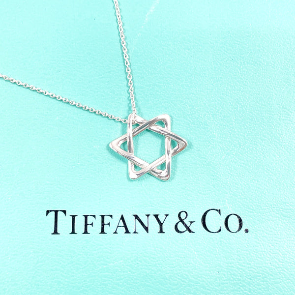 TIFFANY&Co. Necklace Star of david Elsa Peretti Silver925 Silver Women Second hand