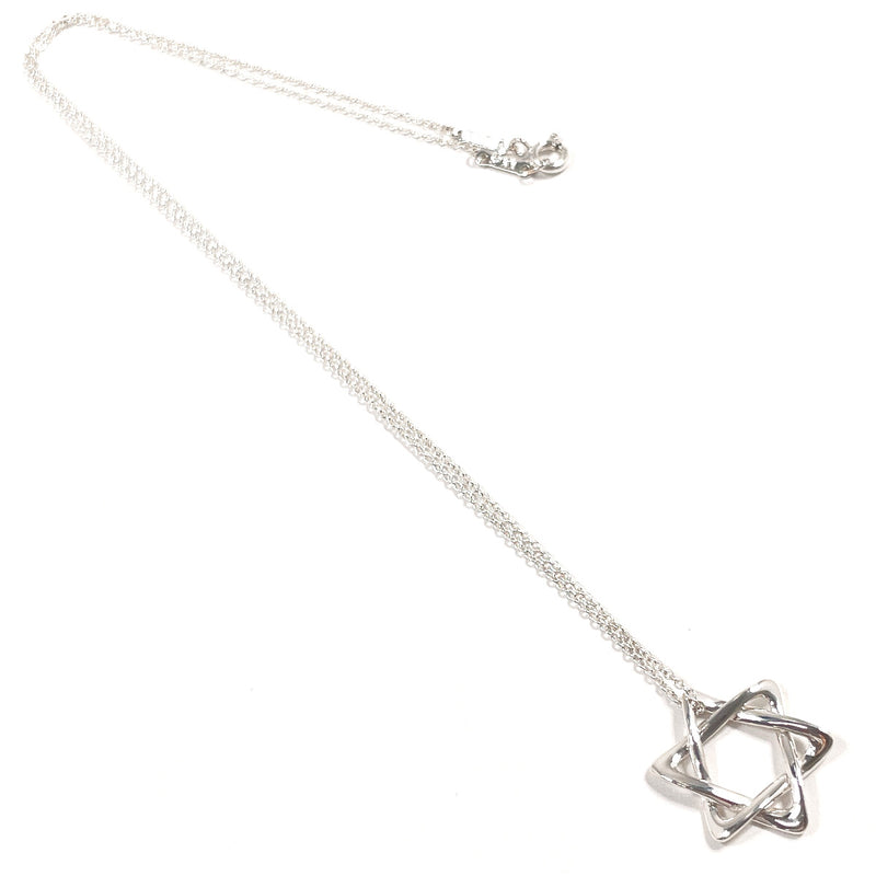 TIFFANY&Co. Necklace Star of david Elsa Peretti Silver925 Silver Women Second hand