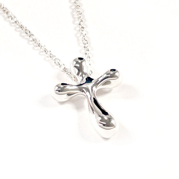 TIFFANY&Co. Necklace Cross mini Elsa Peretti Silver925 Silver Women Second hand