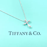 TIFFANY&Co. Necklace Cross mini Elsa Peretti Silver925 Silver Women Second hand