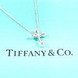 TIFFANY&Co. Necklace Cross mini Elsa Peretti Silver925 Silver Women Second hand