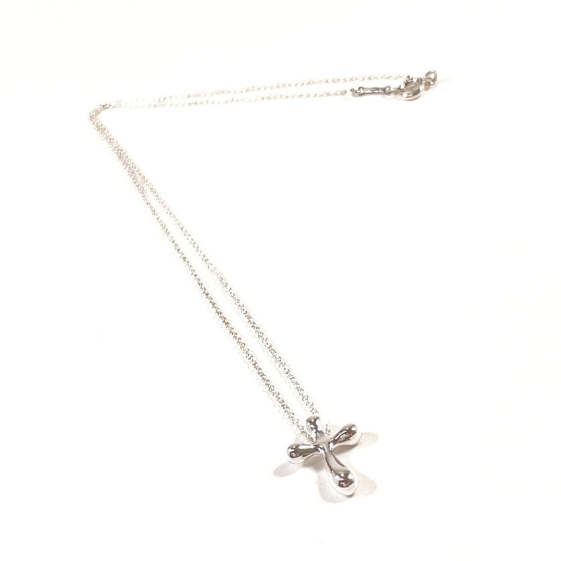 TIFFANY&Co. Necklace Cross mini Elsa Peretti Silver925 Silver Women Second hand
