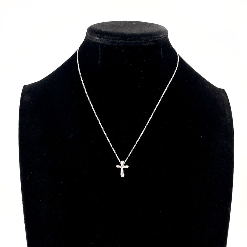 TIFFANY&Co. Necklace Cross mini Elsa Peretti Silver925 Silver Women Second hand
