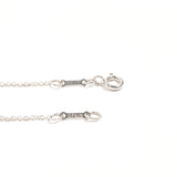 TIFFANY&Co. Necklace Open heart Elsa Peretti Silver925 Silver Women Second hand