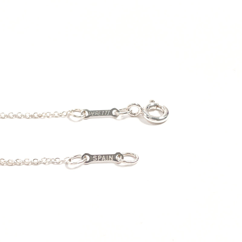 TIFFANY&Co. Necklace Open heart Elsa Peretti Silver925 Silver Women Second hand