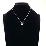 TIFFANY&Co. Necklace Open heart Elsa Peretti Silver925 Silver Women Second hand
