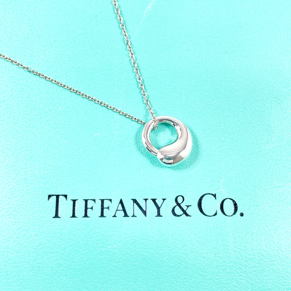 TIFFANY&Co. Necklace Eternal circle Elsa Peretti Silver925 Silver Women Second hand