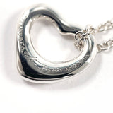 TIFFANY&Co. Necklace Open heart Elsa Peretti Silver925 Silver Women Second hand