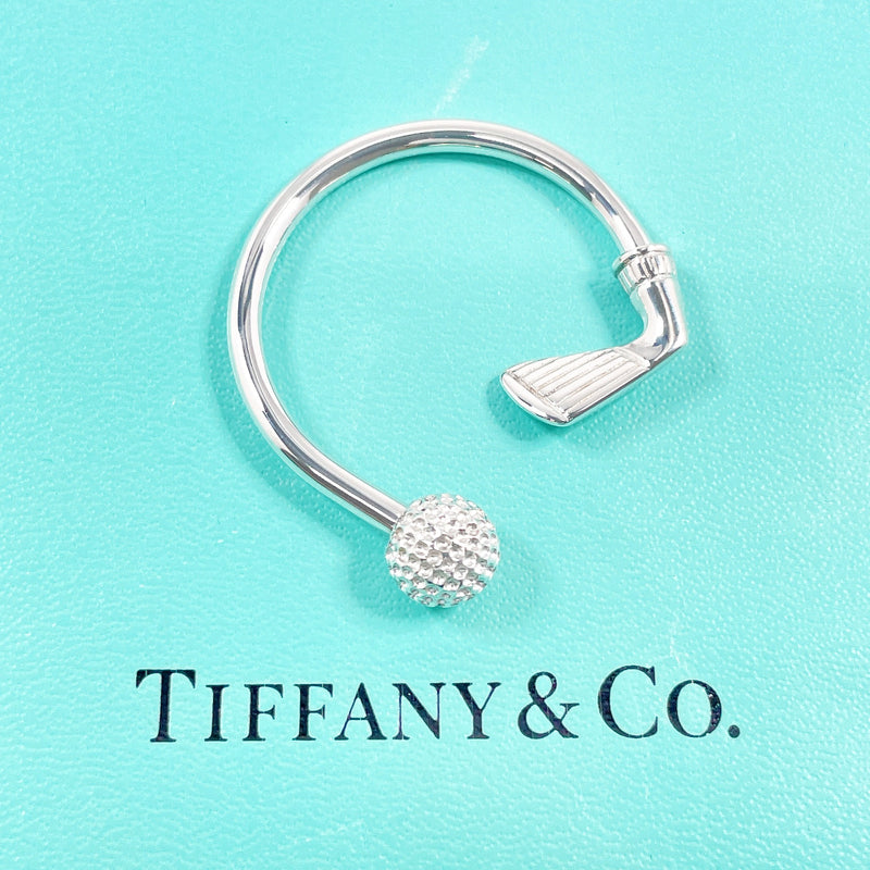 TIFFANY&Co. key ring Key ring Golf motif Silver925 Silver unisex Second hand