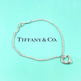 TIFFANY&Co. bracelet Open heart Elsa Peretti Silver925 Silver Women Second hand