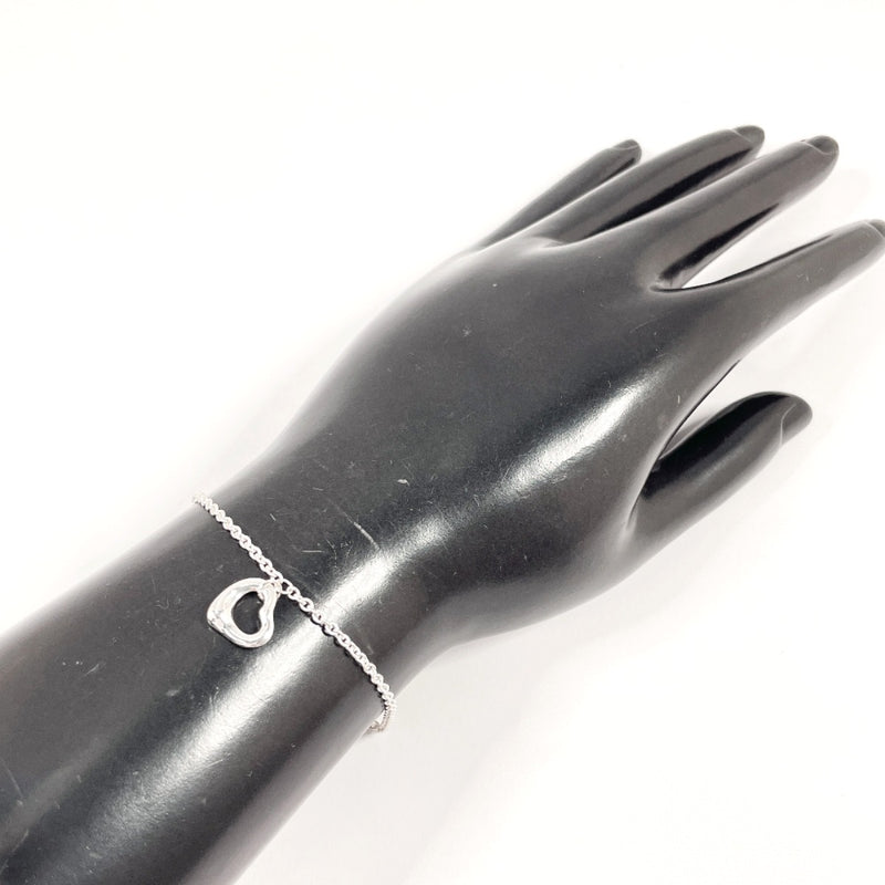 TIFFANY&Co. bracelet Open heart Elsa Peretti Silver925 Silver Women Second hand