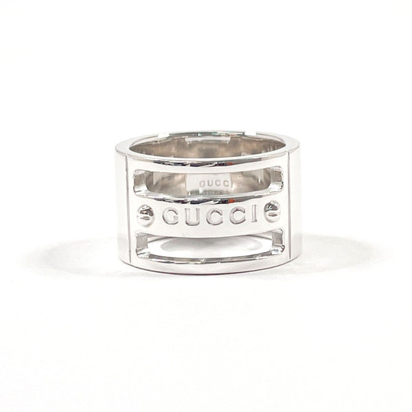 GUCCI Ring Logo Screw Silver925 #US 5 1/4 Silver Women Second hand