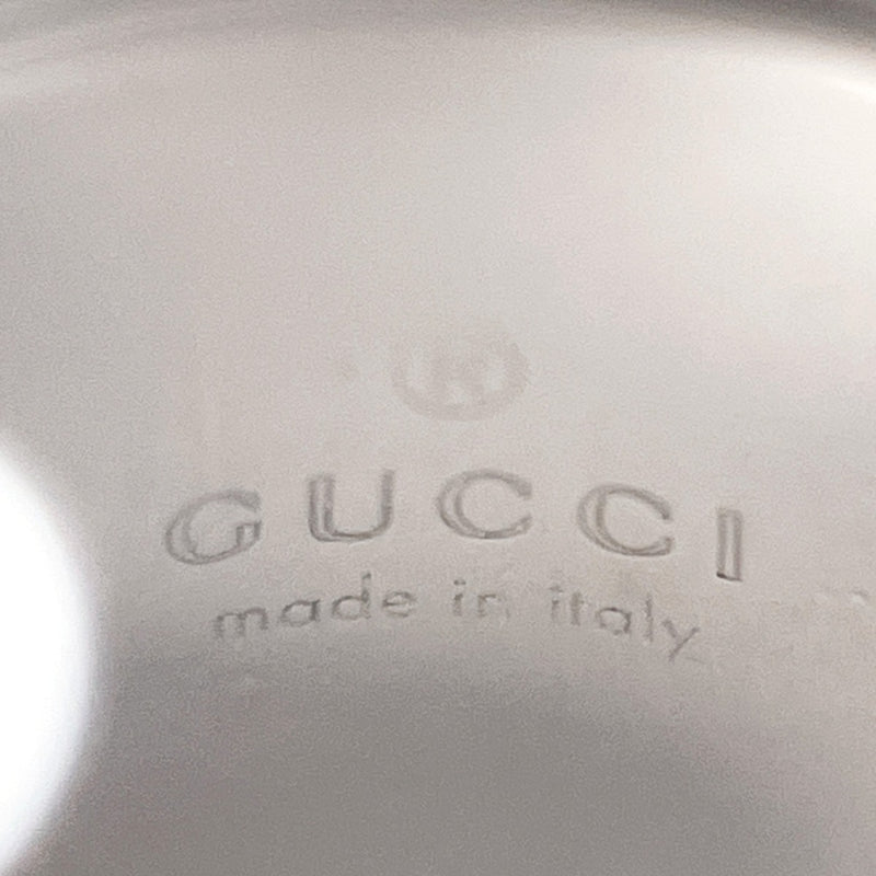 GUCCI Ring Logo Screw Silver925 #US 5 1/4 Silver Women Second hand