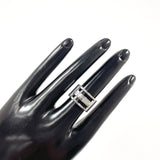 GUCCI Ring Logo Screw Silver925 #US 5 1/4 Silver Women Second hand