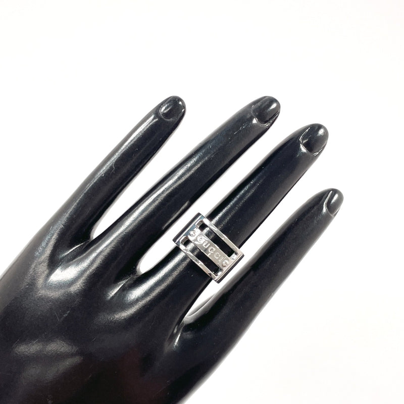 GUCCI Ring Logo Screw Silver925 #US 5 1/4 Silver Women Second hand