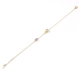 STAR JEWELRY bracelet 2JU0302 K10 yellow gold/Peridot/Green quartz gold Women Second hand