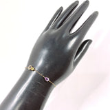 STAR JEWELRY bracelet 2JU0302 K10 yellow gold/Peridot/Green quartz gold Women Second hand