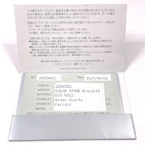 STAR JEWELRY bracelet 2JU0302 K10 yellow gold/Peridot/Green quartz gold Women Second hand