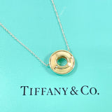 TIFFANY&Co. Necklace Magic Circle Pendant Paloma Picasso Silver925/K18 yellow gold Silver Silver Women Second hand