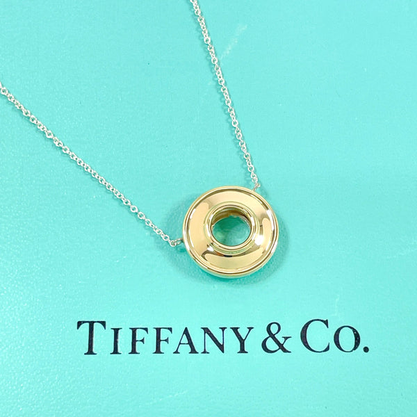 TIFFANY&Co. Necklace Magic Circle Pendant Paloma Picasso Silver925/K18 yellow gold Silver Silver Women Second hand