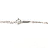 TIFFANY&Co. Necklace Heart Tag Double Chain Return to Silver925 Silver Women Second hand