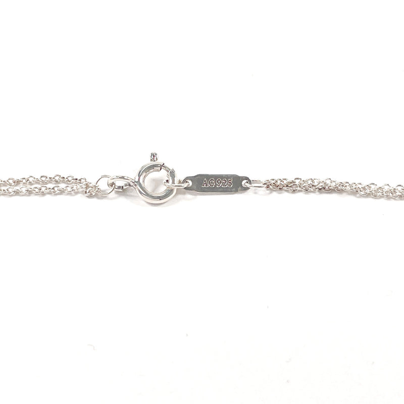 TIFFANY&Co. Necklace Heart Tag Double Chain Return to Silver925 Silver Women Second hand