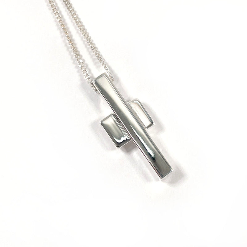 GUCCI Necklace cross Silver925 Silver unisex Second hand