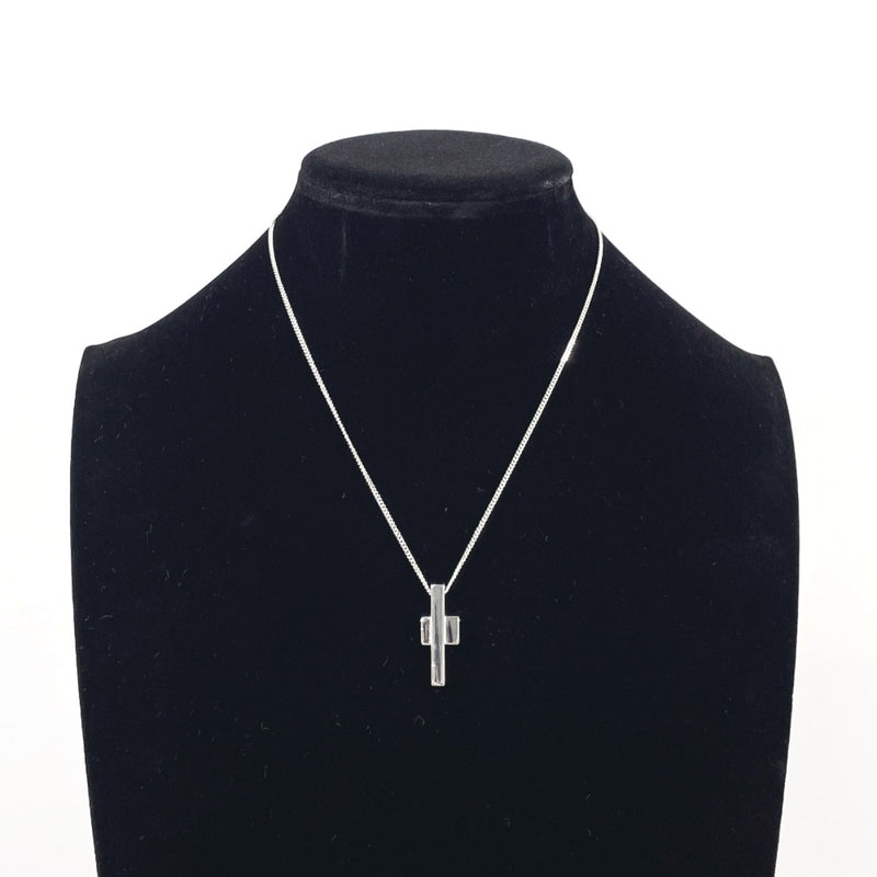 GUCCI Necklace cross Silver925 Silver unisex Second hand