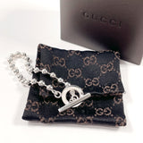 GUCCI bracelet Ball chain Silver925 Silver unisex Second hand