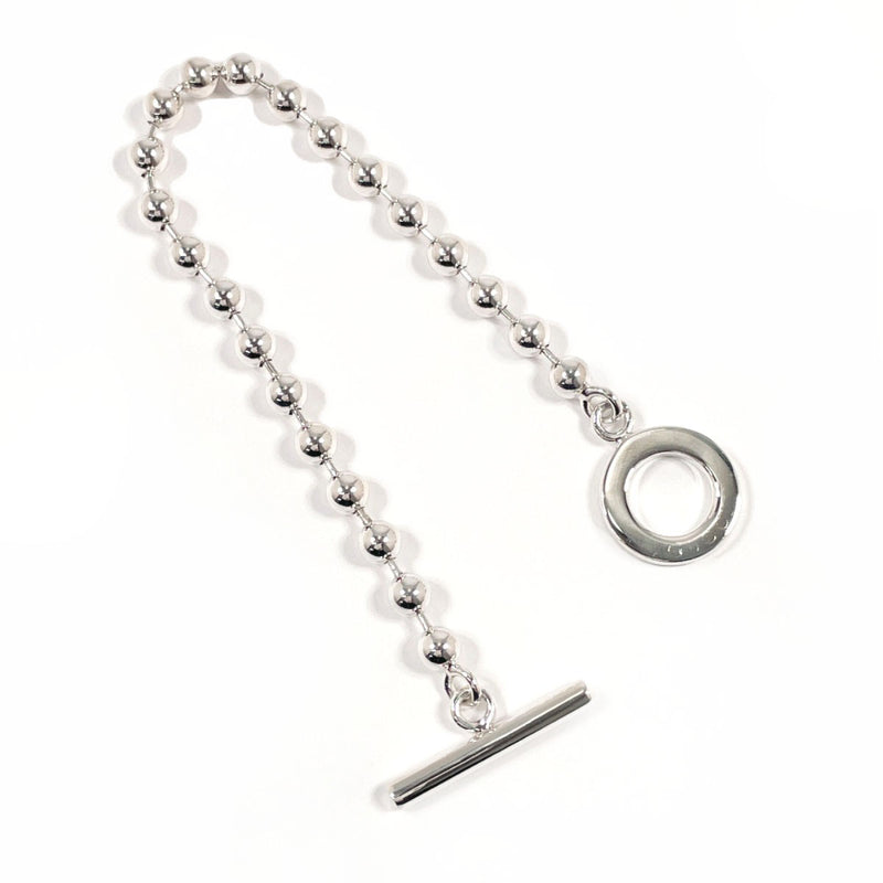 GUCCI bracelet Ball chain Silver925 Silver unisex Second hand
