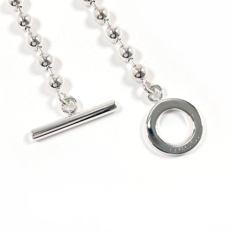 GUCCI bracelet Ball chain Silver925 Silver unisex Second hand