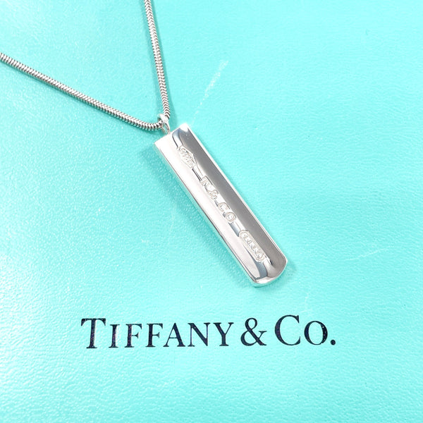TIFFANY&Co. Necklace 1837 Bar Pendant Silver925 Silver unisex Second hand