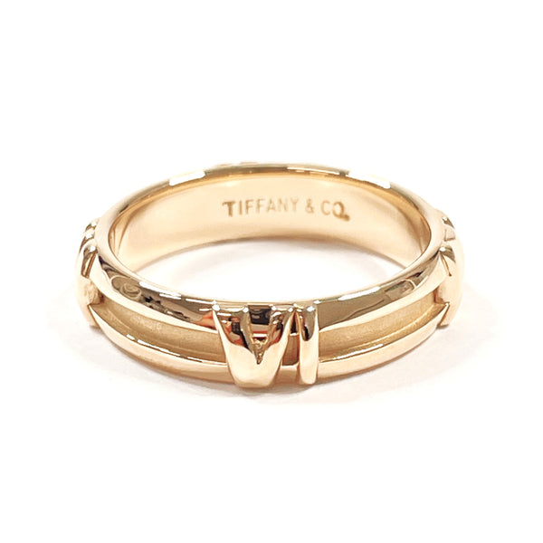 TIFFANY&Co. Ring Atlas Numeric K18 yellow gold #US 5 1/4 gold Women Second hand