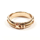 TIFFANY&Co. Ring Atlas Numeric K18 yellow gold #US 5 1/4 gold Women Second hand