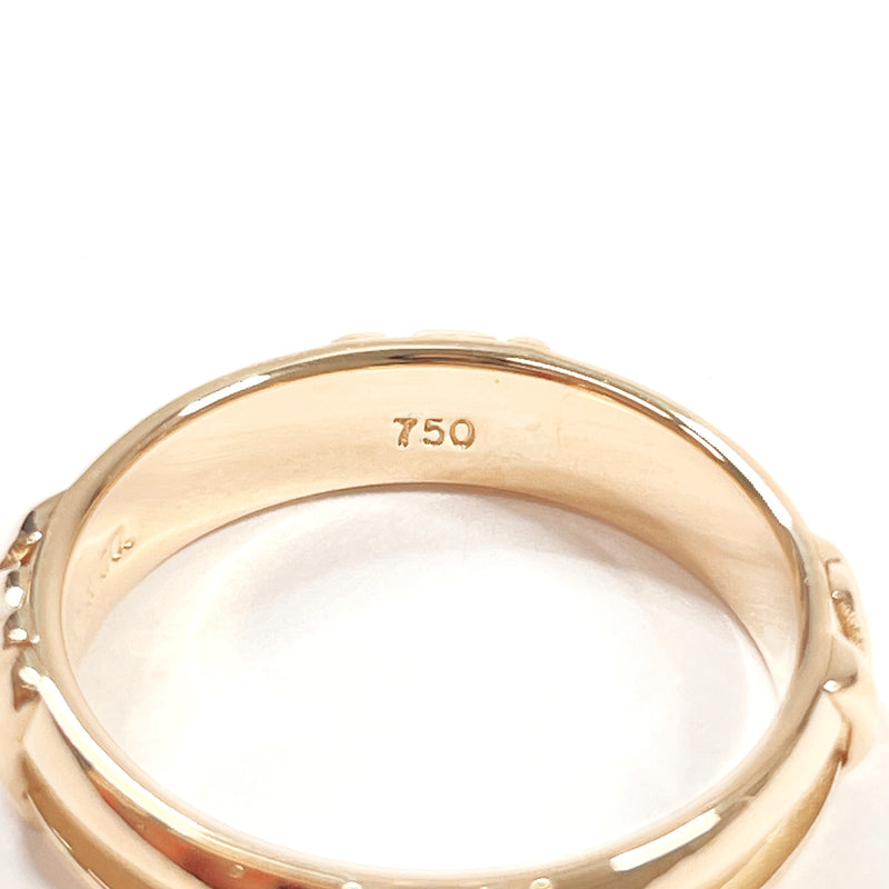 TIFFANY&Co. Ring Atlas Numeric K18 yellow gold #US 5 1/4 gold Women Second hand