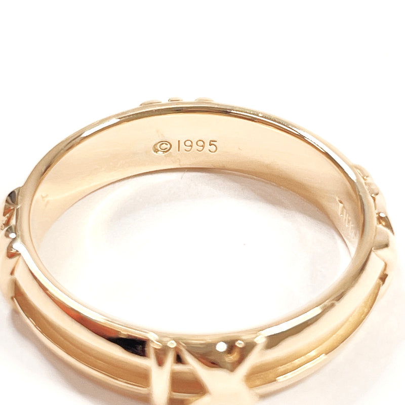 TIFFANY&Co. Ring Atlas Numeric K18 yellow gold #US 5 1/4 gold Women Second hand