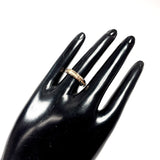 TIFFANY&Co. Ring Atlas Numeric K18 yellow gold #US 5 1/4 gold Women Second hand