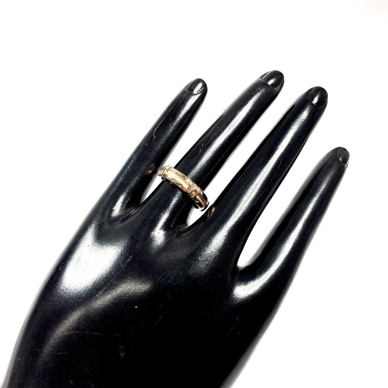 TIFFANY&Co. Ring Atlas Numeric K18 yellow gold #US 5 1/4 gold Women Second hand