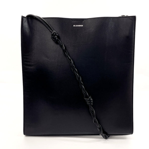 JIL SANDER Shoulder Bag J07WG0023P4841001 Tangle leather Black unisex Second hand