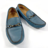 LOUIS VUITTON loafers Raspail Line leather blue mens Second hand