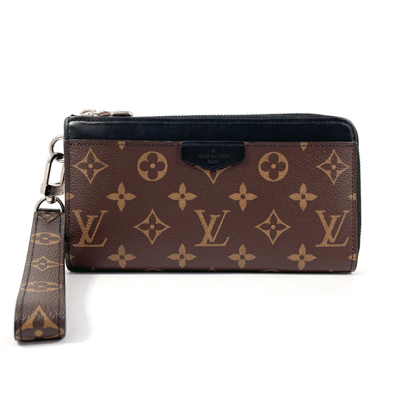 LOUIS VUITTON purse M69407 Zippy Dragonne Monogram macacer Brown mens Second hand