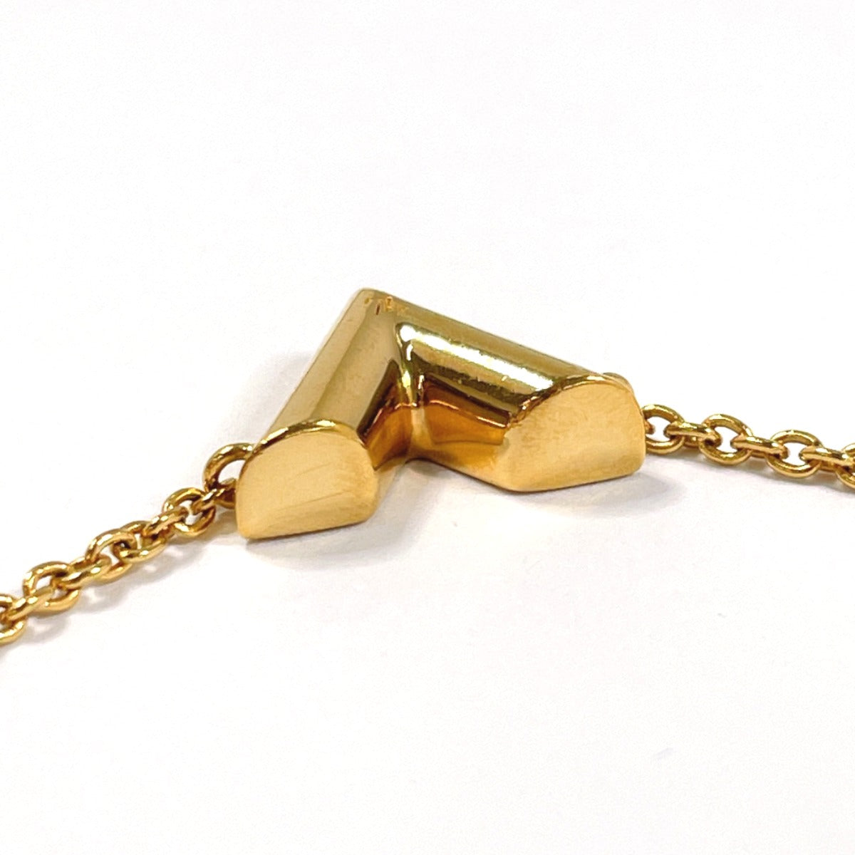 LOUIS VUITTON bracelet M61084 Essential V metal gold Women Second
