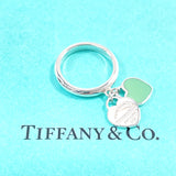 TIFFANY&Co. Ring Return to Double Heart Silver925 #US 5 Silver Women Second hand