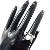 TIFFANY&Co. Ring Return to Double Heart Silver925 #US 5 Silver Women Second hand